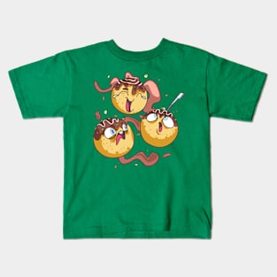 Funny Donuts Kids T-Shirt